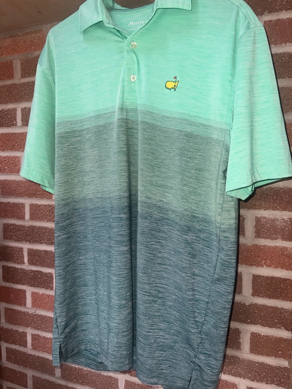 Masters Tech Green Ombre Polo